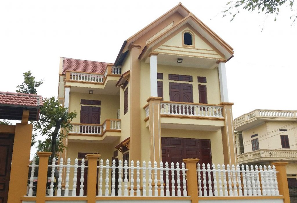 màu sơn nhà đẹp theo phong thuỷ